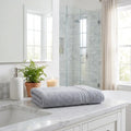 Light Gray Turkish Cotton 35" X 66" Bath Sheet