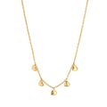 Capucine De Wulf Love Heart Multi-Station 16" Necklace
