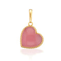 Capucine De Wulf Love Pink Jade Pendant