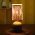Lumi Rattan Table Lamp