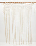 Βαμβακερή Πλεκτή Χειροποίητη Macrame Natural Κουρτίνα Briar 200x240cm