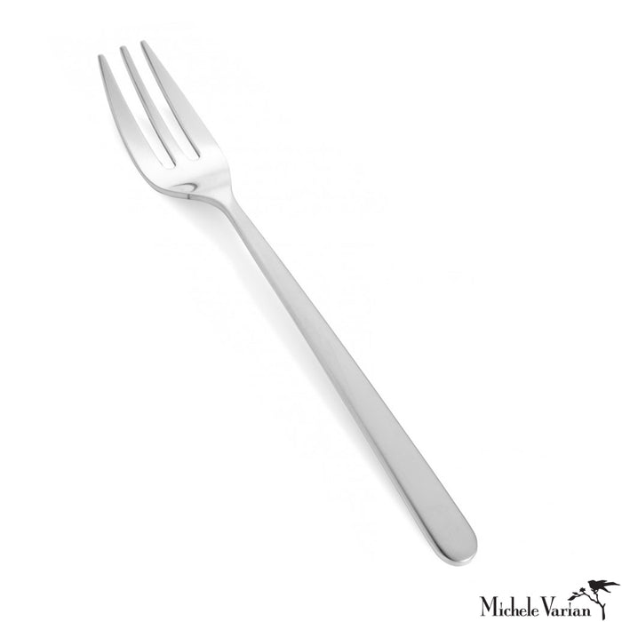Matte Stainless Serving Fork