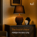 Midnight Hive Boho Lamp