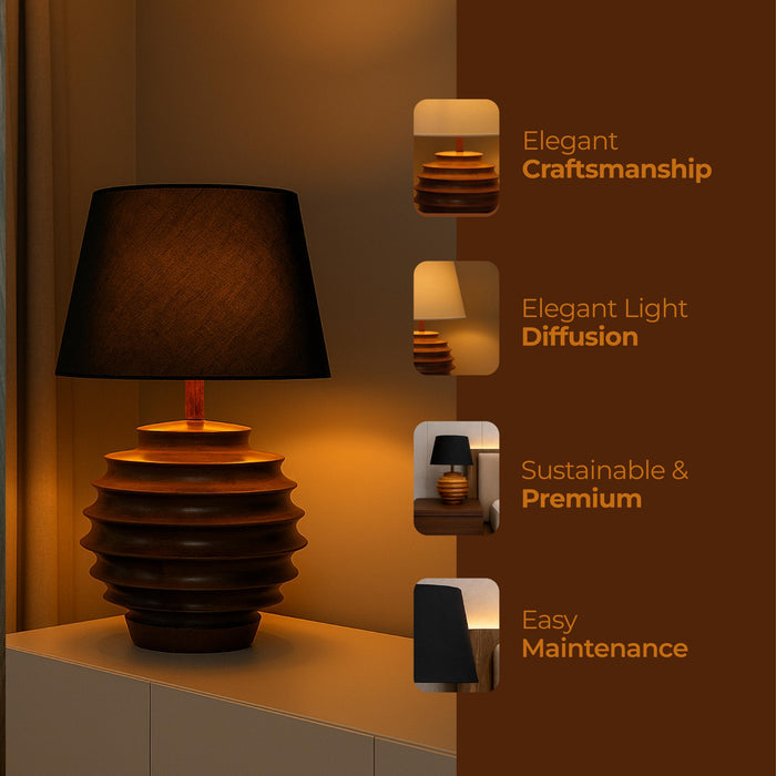 Midnight Hive Boho Lamp
