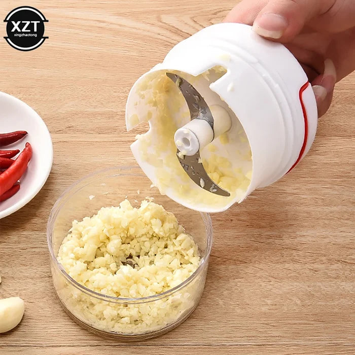 Mini Garlic Cutter Multifunctional Garlic Pounder Manual Garlic Puller Meat Grinder Food Chopper Kitchen Tools