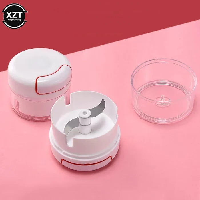 Mini Garlic Cutter Multifunctional Garlic Pounder Manual Garlic Puller Meat Grinder Food Chopper Kitchen Tools