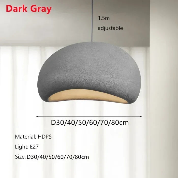 Dark Grey / D80cm / Warm light 3000K