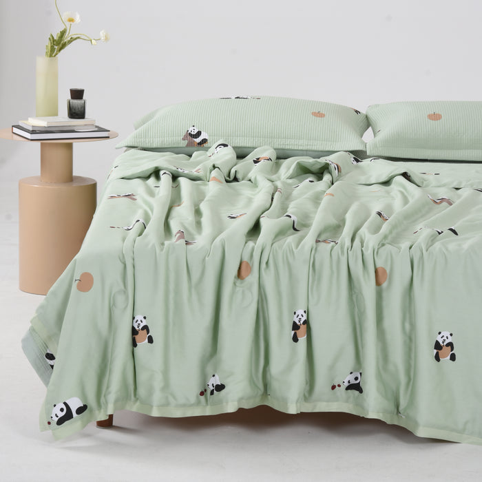 Misty Isle Flower Series Bedding Set