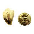 Mussel Mini Pin ~ 24K Gold ~ Miniature Lapel Pin ~ 24K Gold Miniature Lapel Pin ~ Sarah's Treats & Treasures