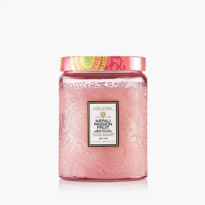 Voluspa Napali Passion Fruit Large Jar Candle