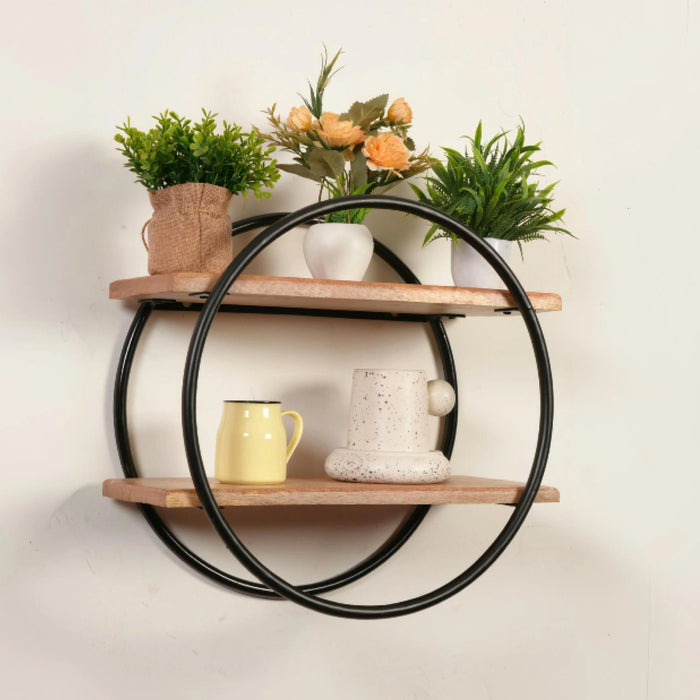 Natural Aura Display Wall Rack