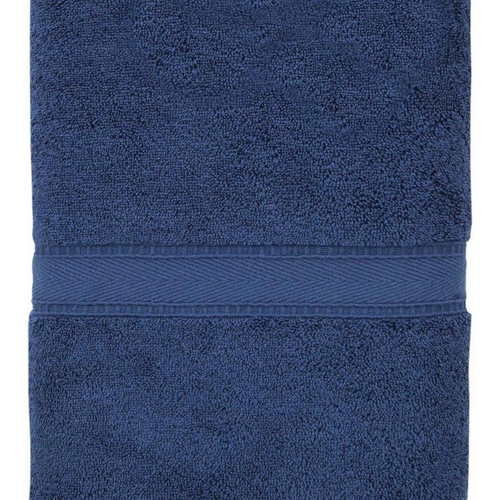 Navy Blue Turkish Cotton 27" X 54" Bath Towel