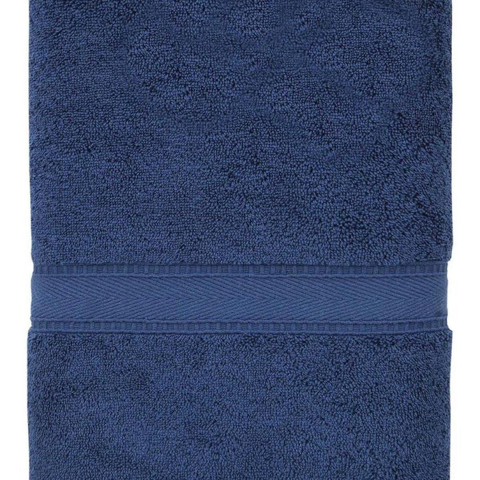 Navy Blue Turkish Cotton 27" X 54" Bath Towel