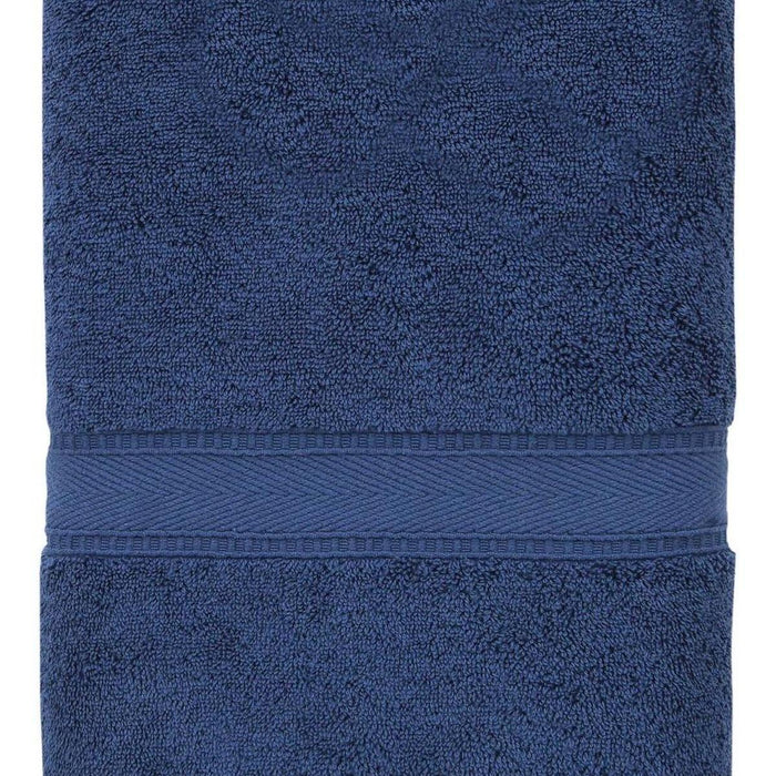 Navy Blue Turkish Cotton 40" X 60" Bath Sheet