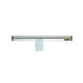 New 44" x 2" San Jamar CK6544A Aluminum Wall Mounted Ticket Holder