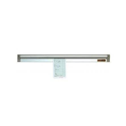 New 44" x 2" San Jamar CK6544A Aluminum Wall Mounted Ticket Holder