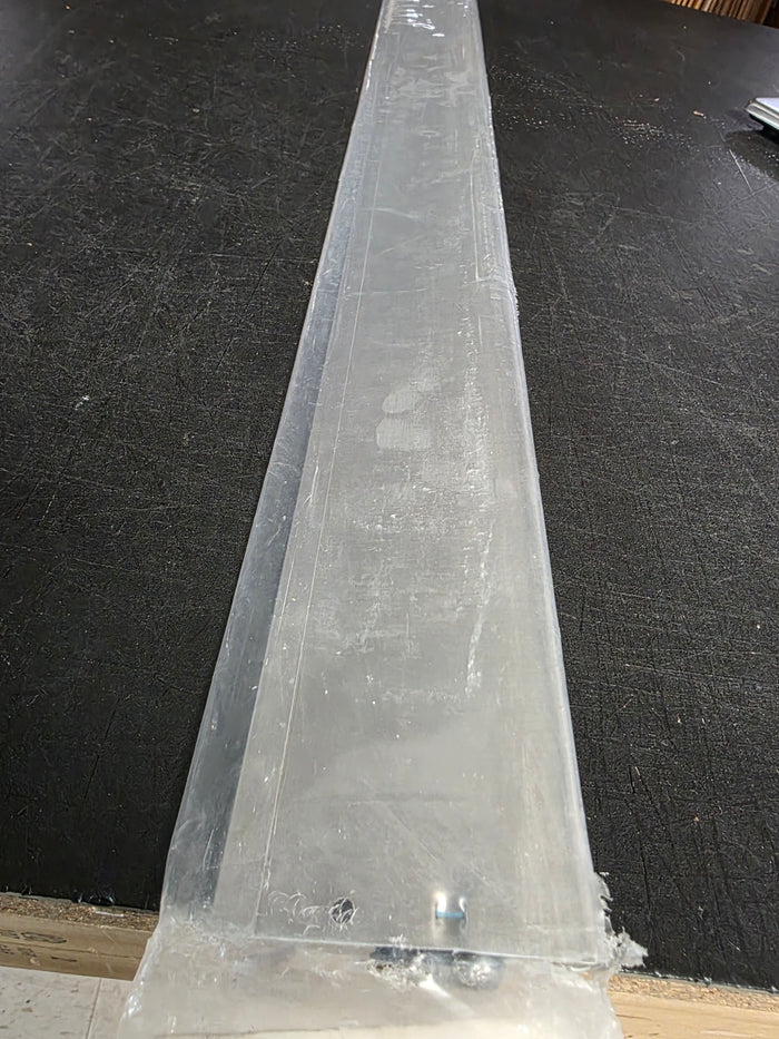 New 48" Carlisle 38480 Aluminum Wall Mounted Ticket Holder
