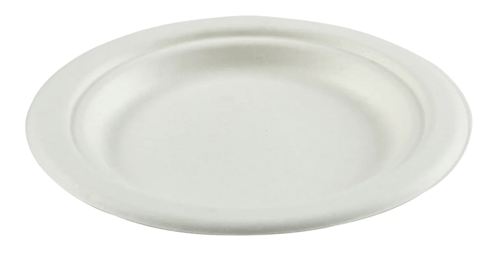 New ACR PrimeWare 6" Round Disposable Fiber Dinner Plates (PL - 06) 1000/Case - Falcon Restaurant Supply - 2