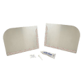 New Allpoints 117 - 1529 Commercial Stainless Sink Splash Guard Kit 12"x15" - Falcon Restaurant Supply - 1