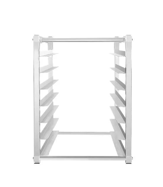 New Atosa MPRA - SP Heavy - Duty 7 Pan Aluminum Pan Rack for Rear - Mounted MGF/MSF Units - Falcon Restaurant Supply - 1