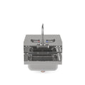 New Atosa SH15SD 15-3/4" Stainless Hand Sink w/ Side Splashes, Wrist Blade Handle & 8" Backsplash