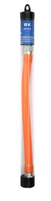 New BKG - GHC - 7536 - PT - 3/4" X 36" Gas Hose Connector in POP Merchandising Plastic Tube - Falcon Restaurant Supply - 1