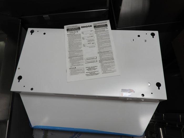 New Broan 412401 24" Residential Oven Range Stove Hood under Cabinet Non - Ducted White 120V - Falcon Restaurant Supply - 7
