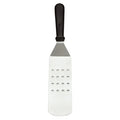 New Browne 8x3" Perforated Turner w/ Black Handle (5744319) - Falcon Restaurant Supply - 1