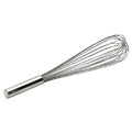 New Browne Deluxe Piano Whip, Sealed, 12"/30.5cm, Stainless (571212) - Falcon Restaurant Supply - 1