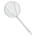 New Browne Nickel - Plated Square Mesh Skimmer (9" Bowl) (1309T) - Falcon Restaurant Supply - 1