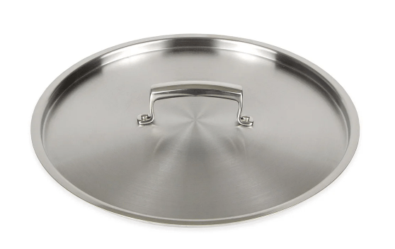 New Browne THERMALLOY Cover, 28cm, Stainless (5724128) - Falcon Restaurant Supply - 1