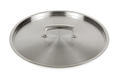 New Browne THERMALLOY Cover, 28cm, Stainless (5724128) - Falcon Restaurant Supply - 1