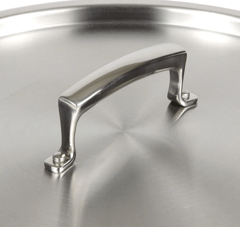 New Browne THERMALLOY Cover, 28cm, Stainless (5724128) - Falcon Restaurant Supply - 4