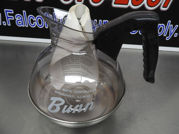 New Bunn 06100.0101 64 oz. Easy Pour Coffee Decanter Carafe - Falcon Restaurant Supply - 2