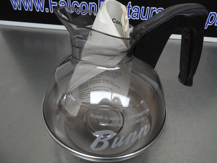 New Bunn 06100.0101 64 oz. Easy Pour Coffee Decanter Carafe - Falcon Restaurant Supply - 4
