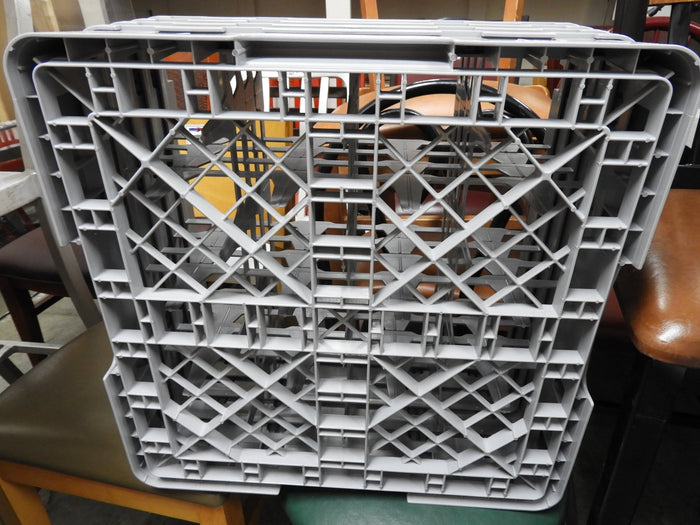 New Cambro 16S800151 Camrack Soft Gray 16 Compartment Glass Washing Rack - Falcon Restaurant Supply - 5