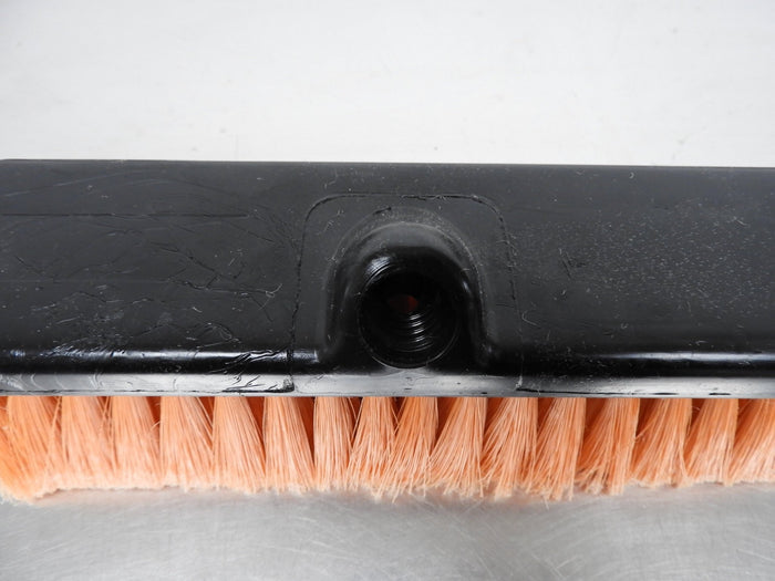 New Carlisle Soft Window Cleaning Scrub Brush Plastic Polystyrene Bristles 10"L - Falcon Restaurant Supply - 3