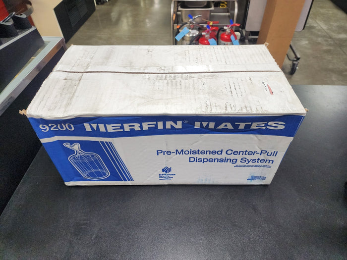 New Case Merfin Mates Pre - Moistened Hand Wipes for Center Pull Dispenser 2 Rolls - Falcon Restaurant Supply - 2