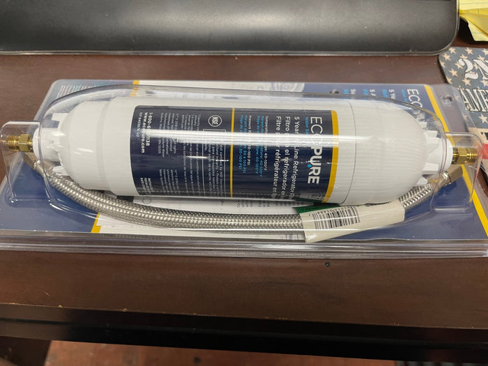 New EcoPure EPINL35 5 Year in - Line Refrigerator Water Filter - Falcon Restaurant Supply - 3