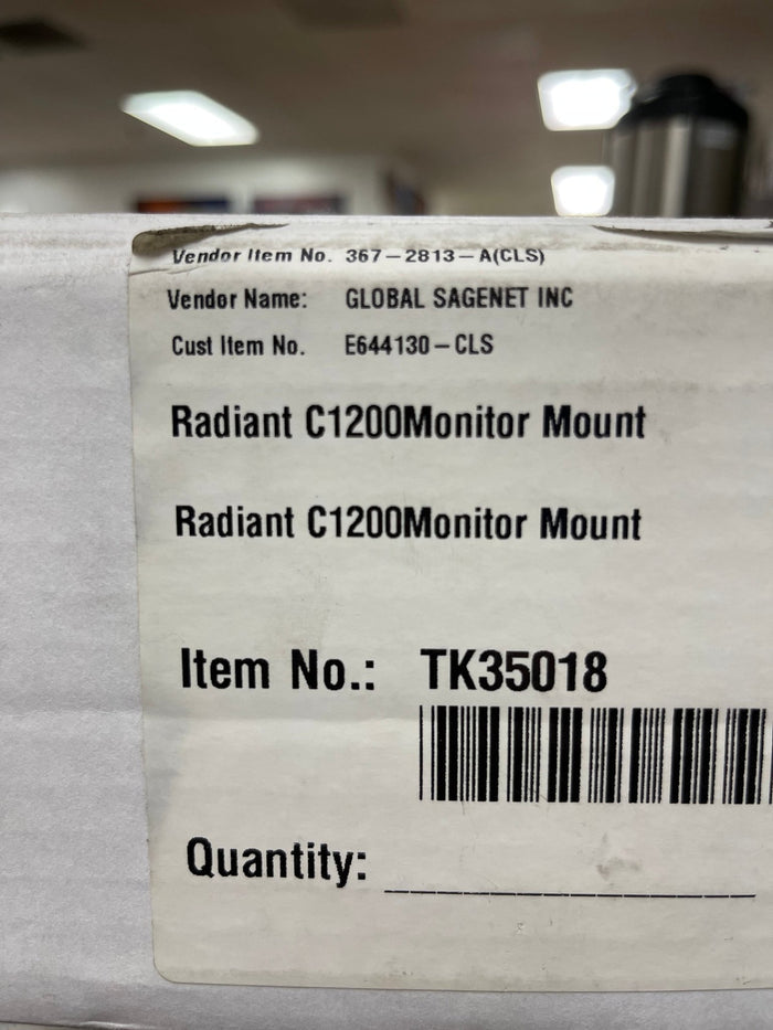 New ENS 367 - 2813 Articulating 4"Wall Mount Radiant C1200 POS Monitor - Falcon Restaurant Supply - 8