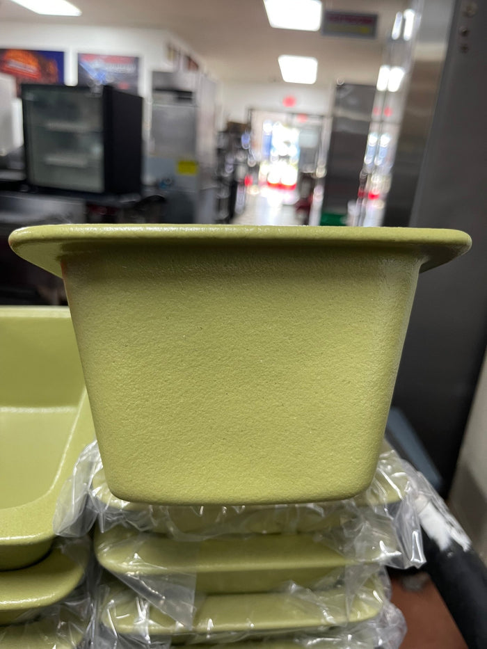 New G.E.T. Bugambilia Green Resin Coated Aluminum Salad Bar Deli Buffet Bowl - Falcon Restaurant Supply - 2