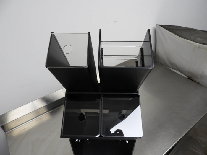 New OneLid 2x2 Compact Vertical Stack Cup Lid Dispenser, Condiment Organizer - Falcon Restaurant Supply - 5