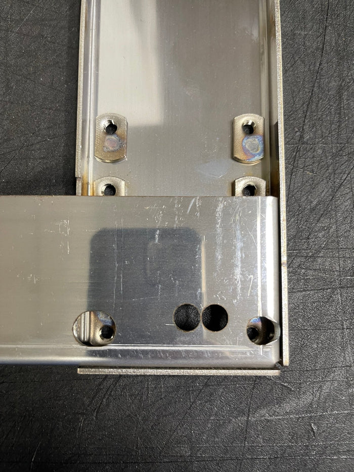 New Perlick 66734 Leg Bracket for 24" C Series Cabinets - Falcon Restaurant Supply - 6