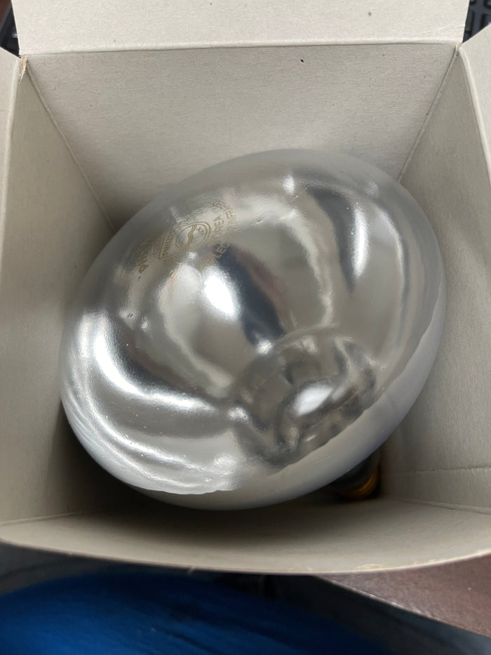 New Philips BR40 Clear Heat Light 125W Medium Base. - Falcon Restaurant Supply - 3