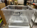 New Rubbermaid Commercial 21 - 1/2 gallon Clear PolyCarbonate Food/Tote Box - Falcon Restaurant Supply - 1