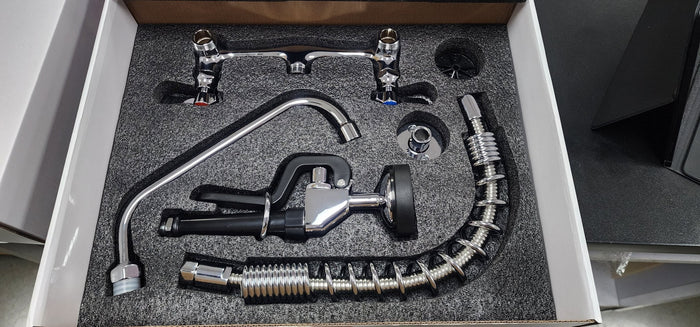 New Sprayer Faucet 8" 25" Sprayer - Falcon Restaurant Supply - 2