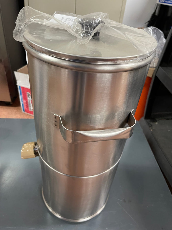 New Tablecraft 1958 3 Gallon Stainless Steel Cold Beverage Drink Tea Dispenser - Falcon Restaurant Supply - 2
