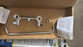New T&S 5F-8WLX18 Splash Mount Sink Faucet w/ 18" Swing Nozzle - TH1
