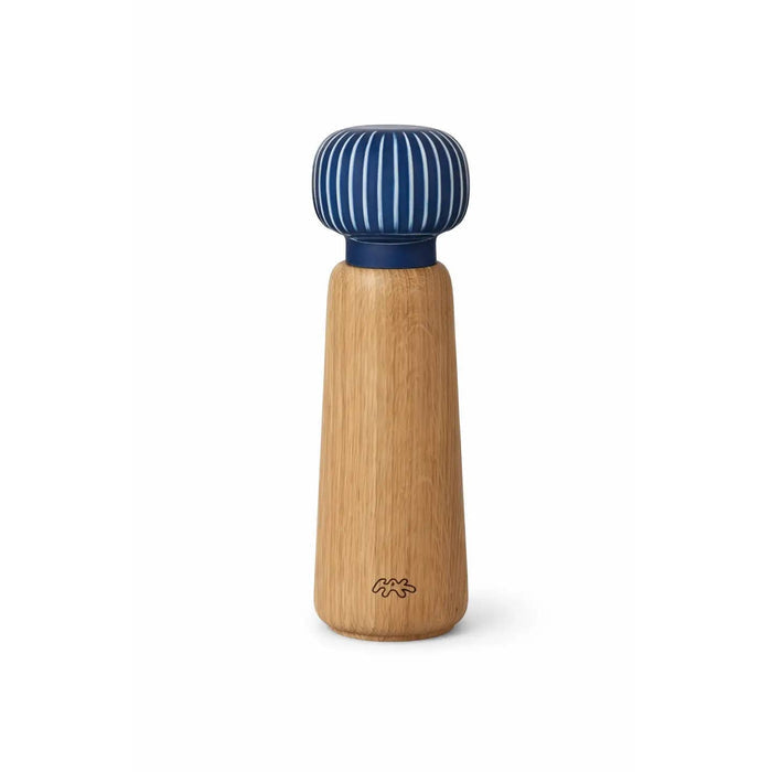 Oak & Ceramic Spice Grinder by Kähler - Hammershøi - 7.3"