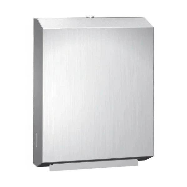 New American Specialties 10 - 0210 Stainless Paper Towel Holder Dispenser - Falcon Restaurant Supply - 1
